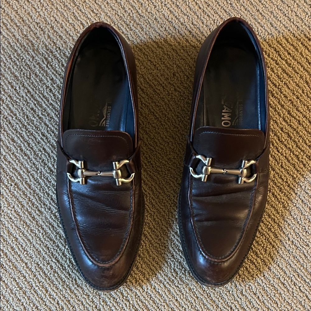 Ferragamo Men's Brown Loafers